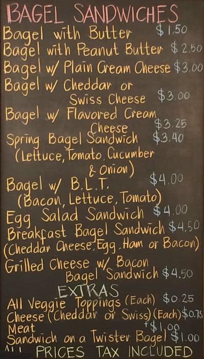Menu of Bagels On Fire photo3