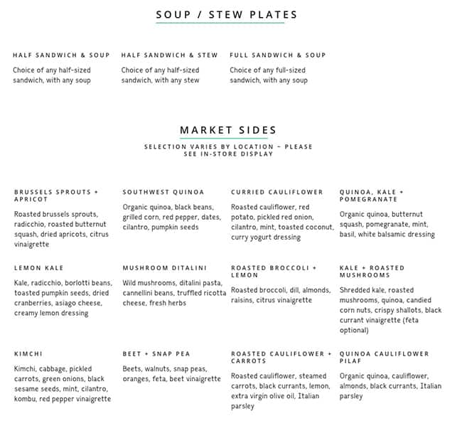 Menu of Tractor photo2