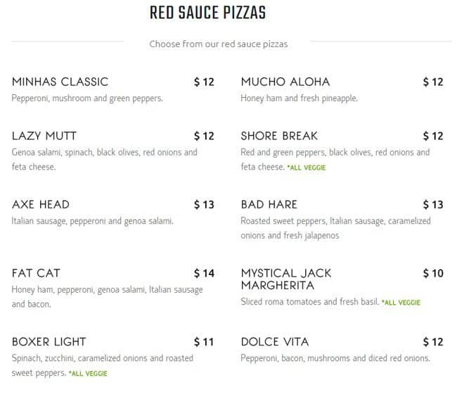 Menu of Pizza Brew photo5