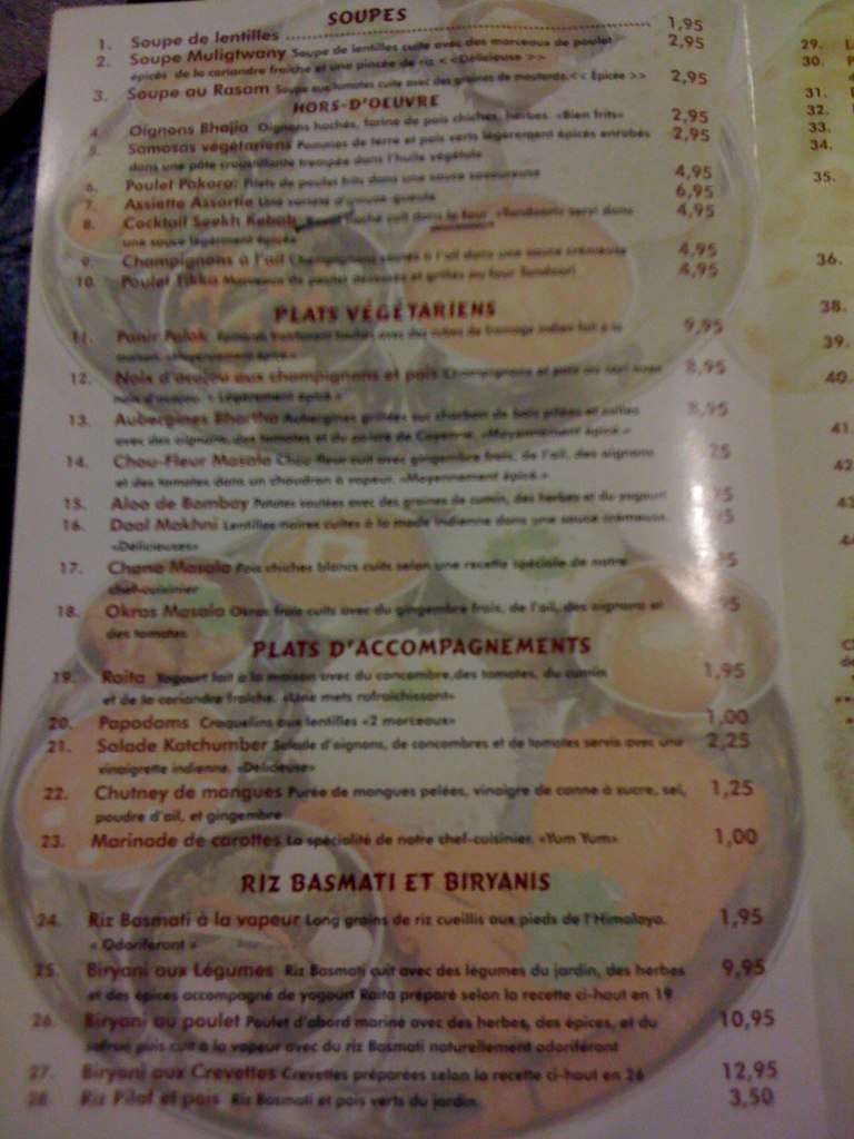 Menu of Tandoori Xpress photo3