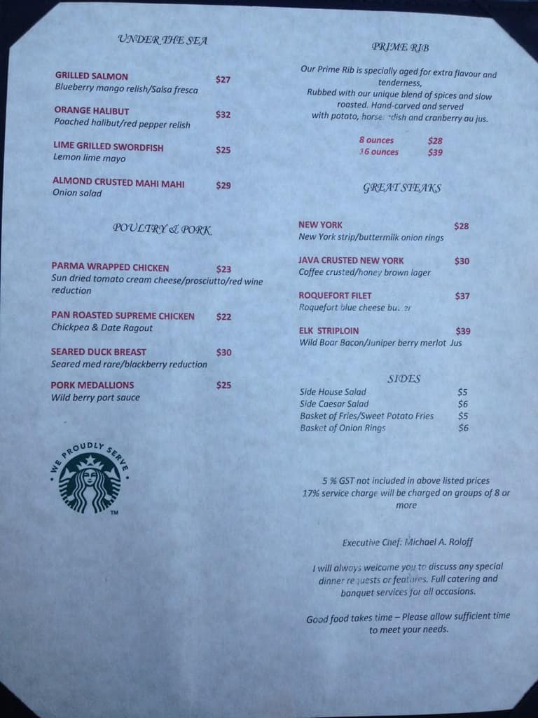 Menu of The Riverside Bistro photo3