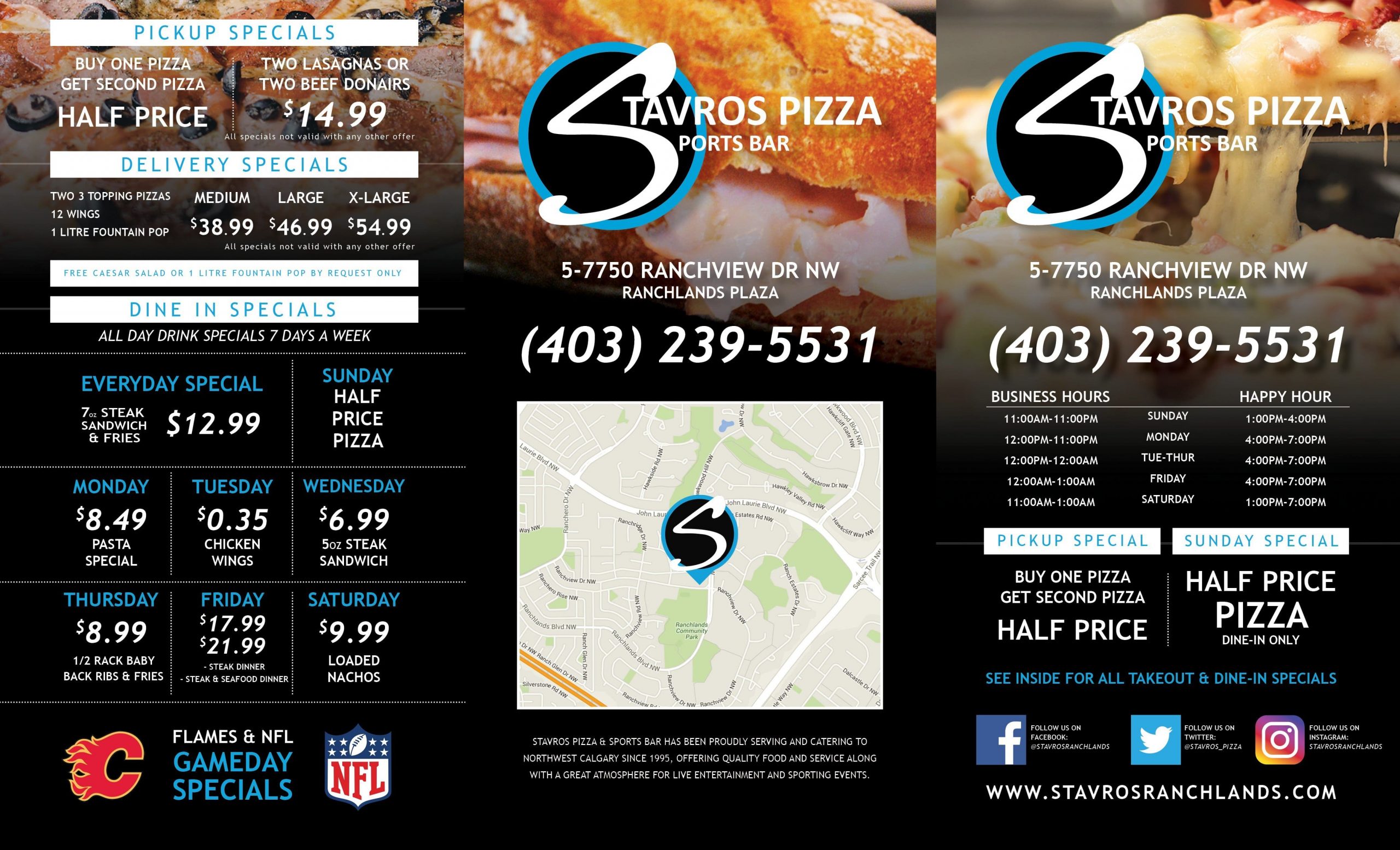 Menu of Stavros Pizza & Sports Bar photo3