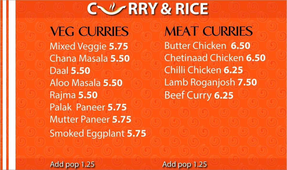 Menu of Curry Point photo2