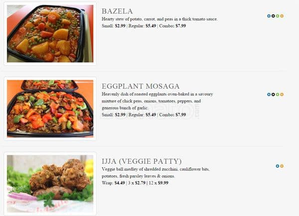 Menu of Ghazale photo8