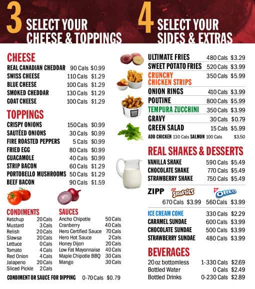 Menu of Hero Certified Burgers photo3