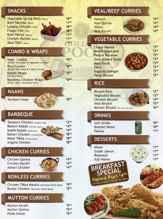 Menu of Golden Spoon photo2