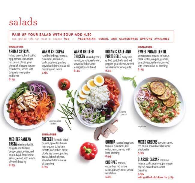 Menu of Aroma Espresso Bar photo6