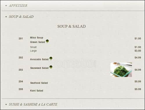 Menu of Sushi House photo2