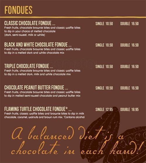 Menu of Cacao 70 photo11