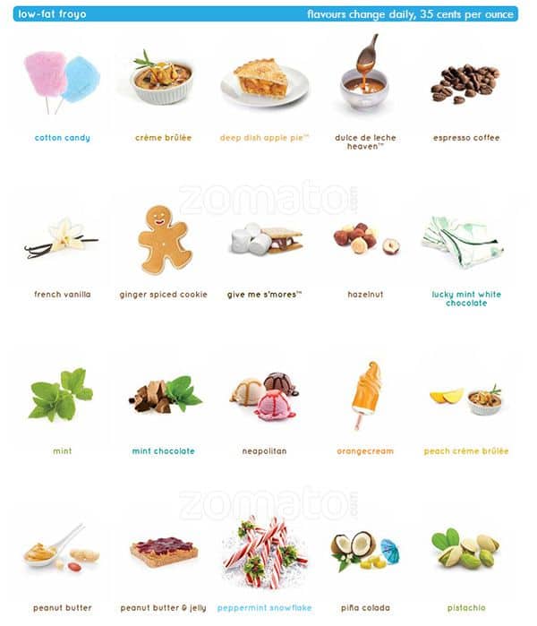 Menu of Yogurty’s photo3