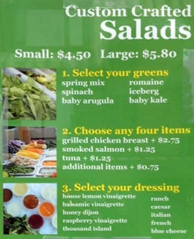 Menu of Salad Days photo3