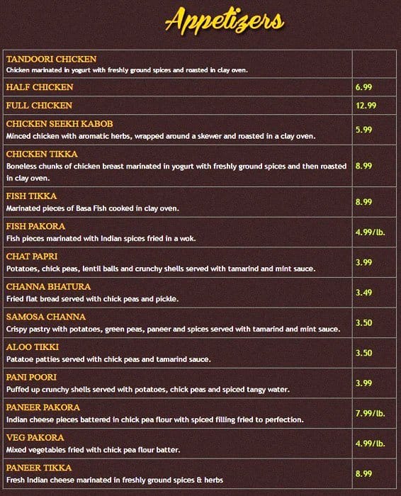 Menu of Dhaba Express photo3