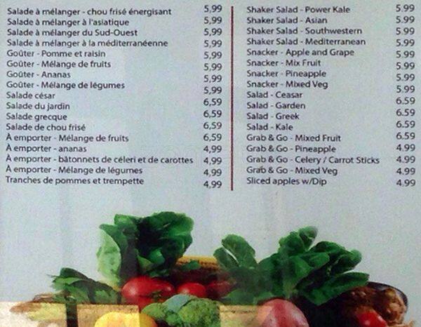 Menu of Café Lees photo7