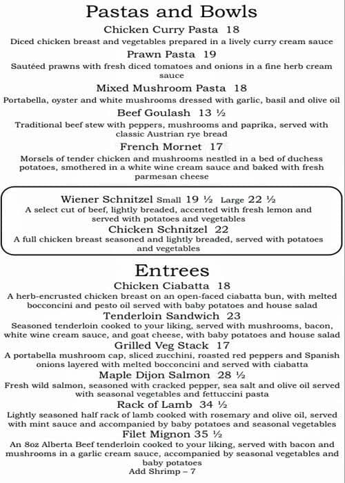 Menu of Accent European Lounge photo3