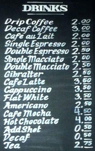 Menu of West Elm Market photo2