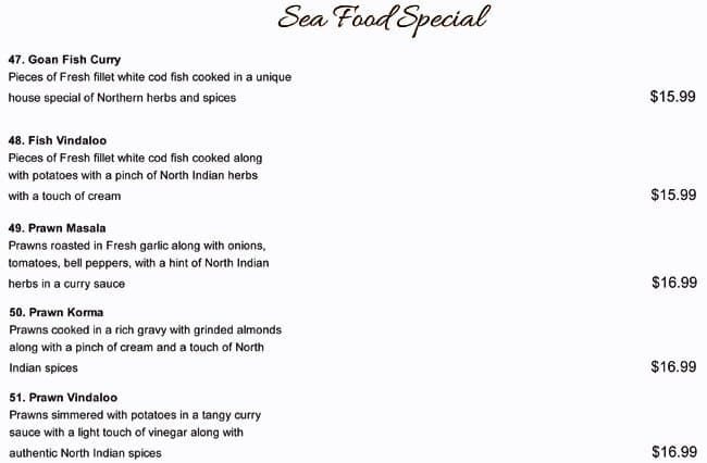 Menu of King Mahal Restaurant photo8