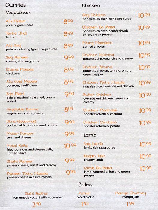 Menu of Poonam Delite photo3