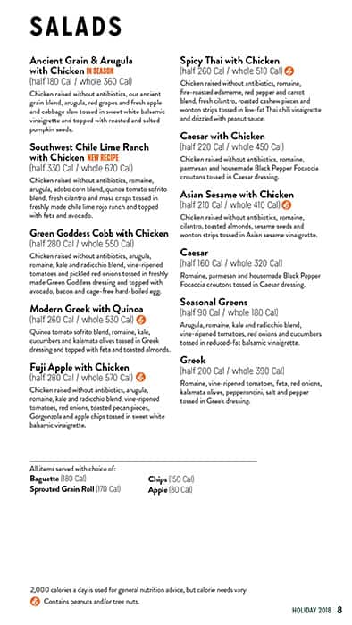 Menu of Panera Bread photo7