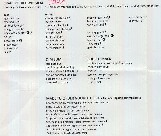Menu of Szechuan Express photo5