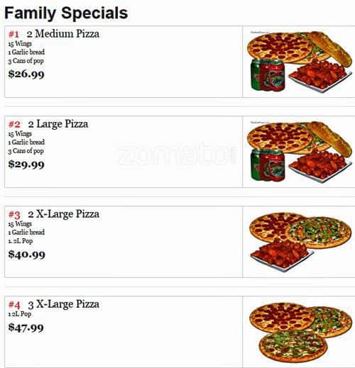 Menu of Madina Halal Pizza photo2