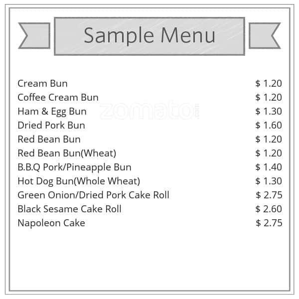 Menu of Wheat Garden Bakery photo2