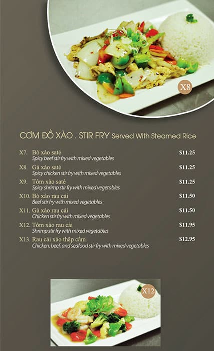 Menu of Pho Metro photo9