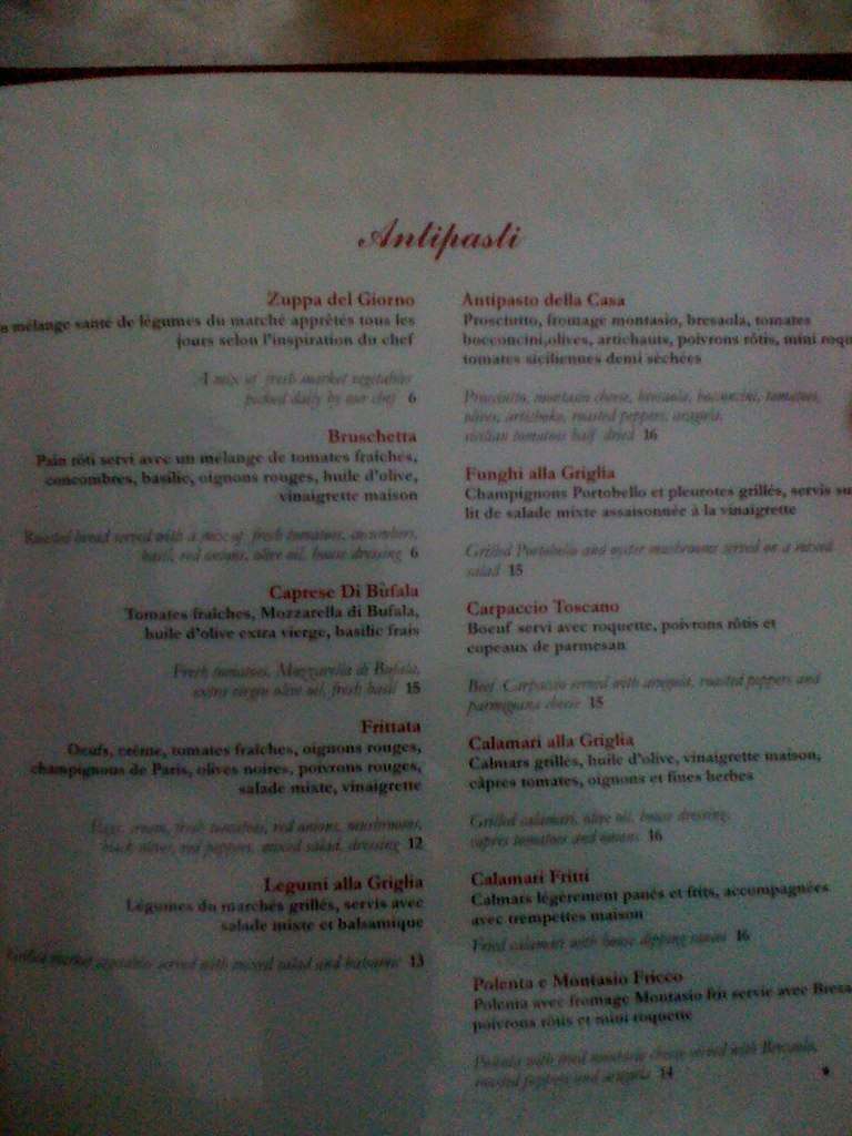 Menu of Cafe international photo2