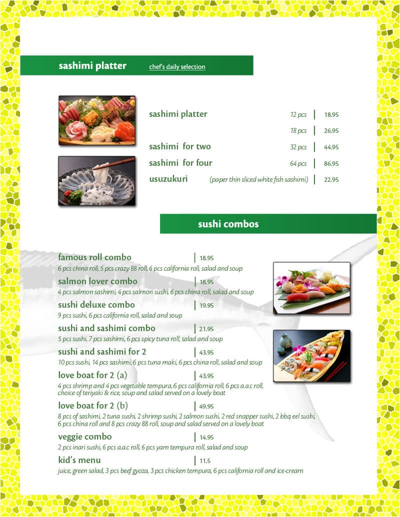 Menu of Ta’ke Sushi Restaurant photo4