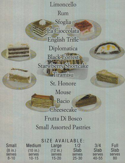 Menu of Il Fornaio Bakery photo5