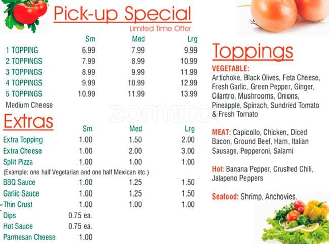 Menu of Pizza Express photo4