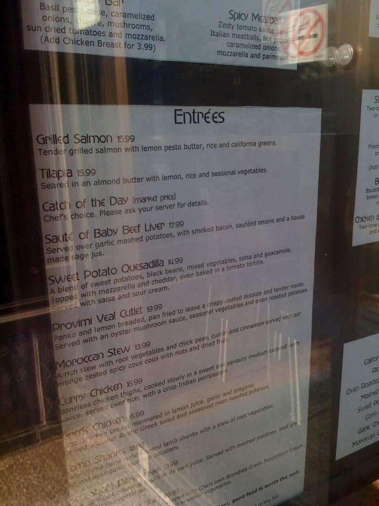 Menu of The Bean Bar photo2