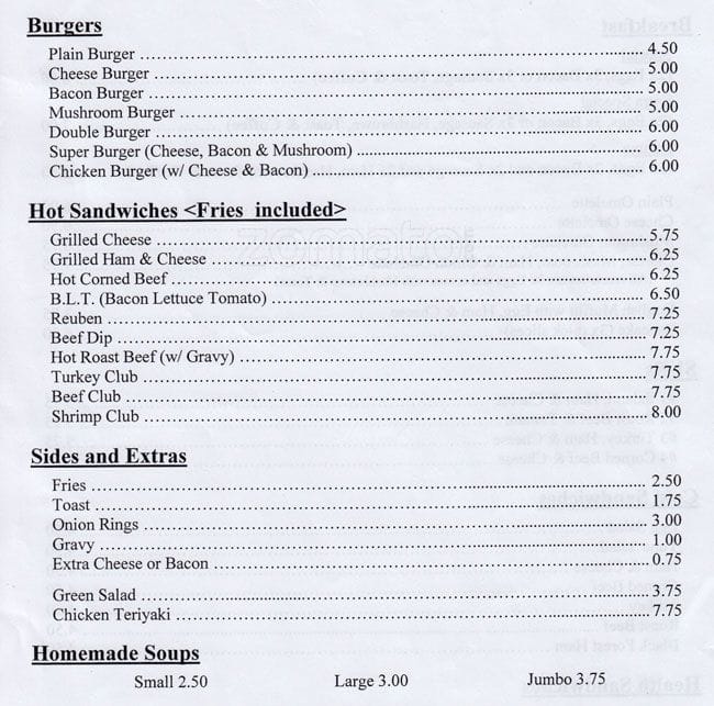 Menu of Port Kell’s Cafe photo3