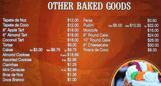 Menu of Seara photo4