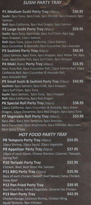 Menu of Nori Sushi photo12