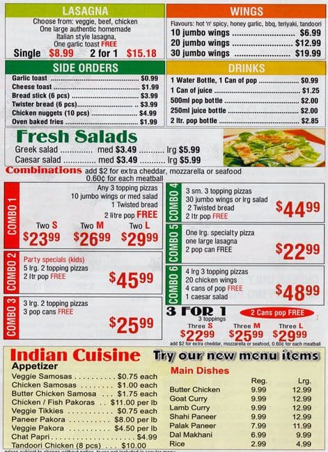 Menu of Bebe’s Pizza photo4