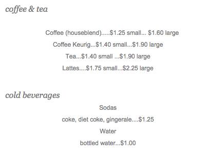 Menu of Sweetandsassyco. photo6