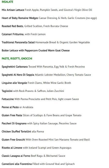 Menu of Giardino photo5