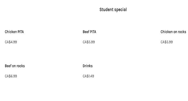 Menu of Shawarma X photo6