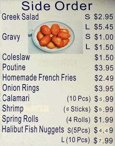 Menu of Painted Post Fish & Chips photo4