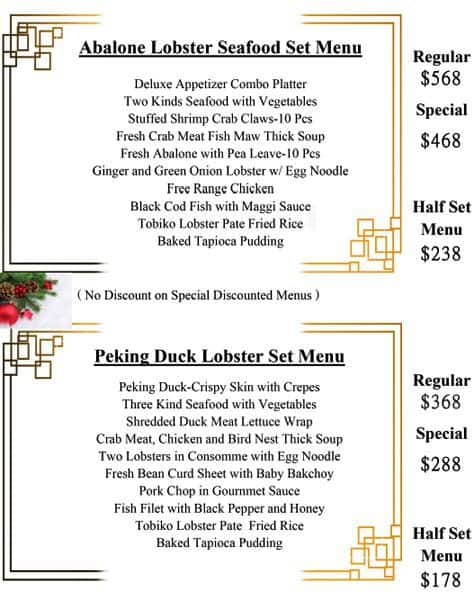 Menu of Phoenix Garden photo19