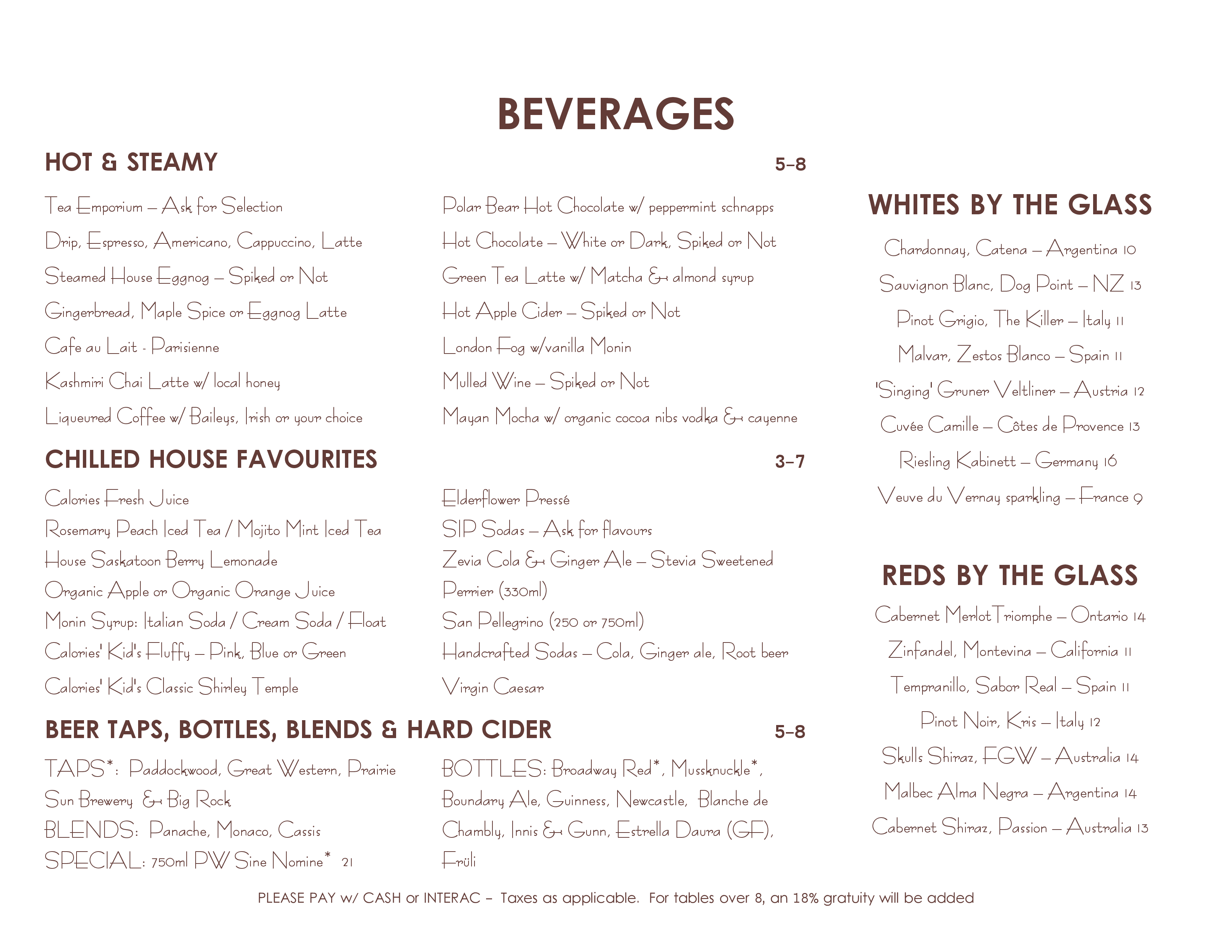 Menu of Calories Restaurant photo3