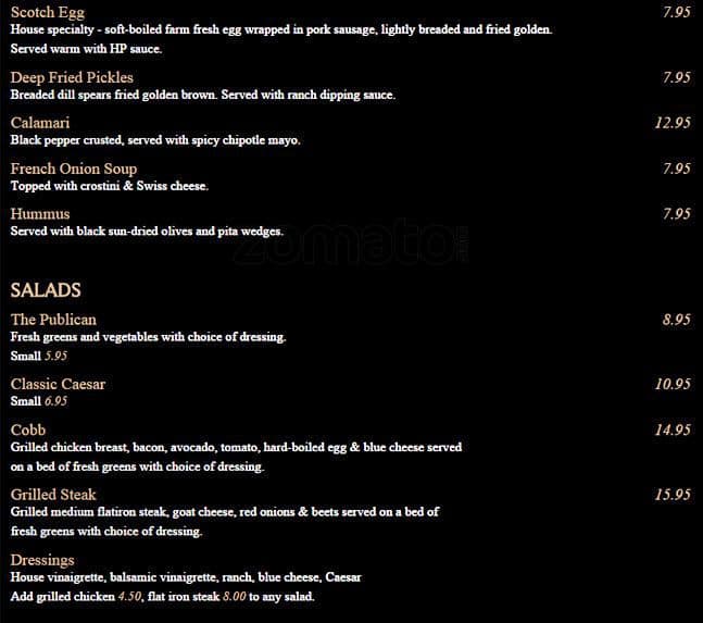 Menu of The Roy photo3