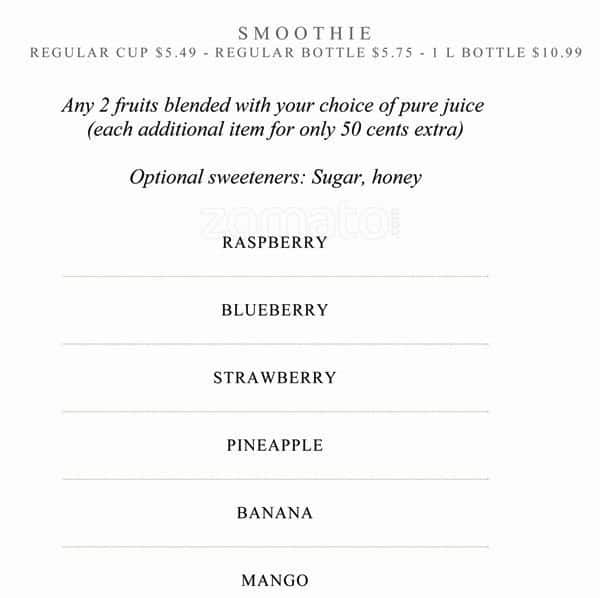 Menu of Ghazale photo17