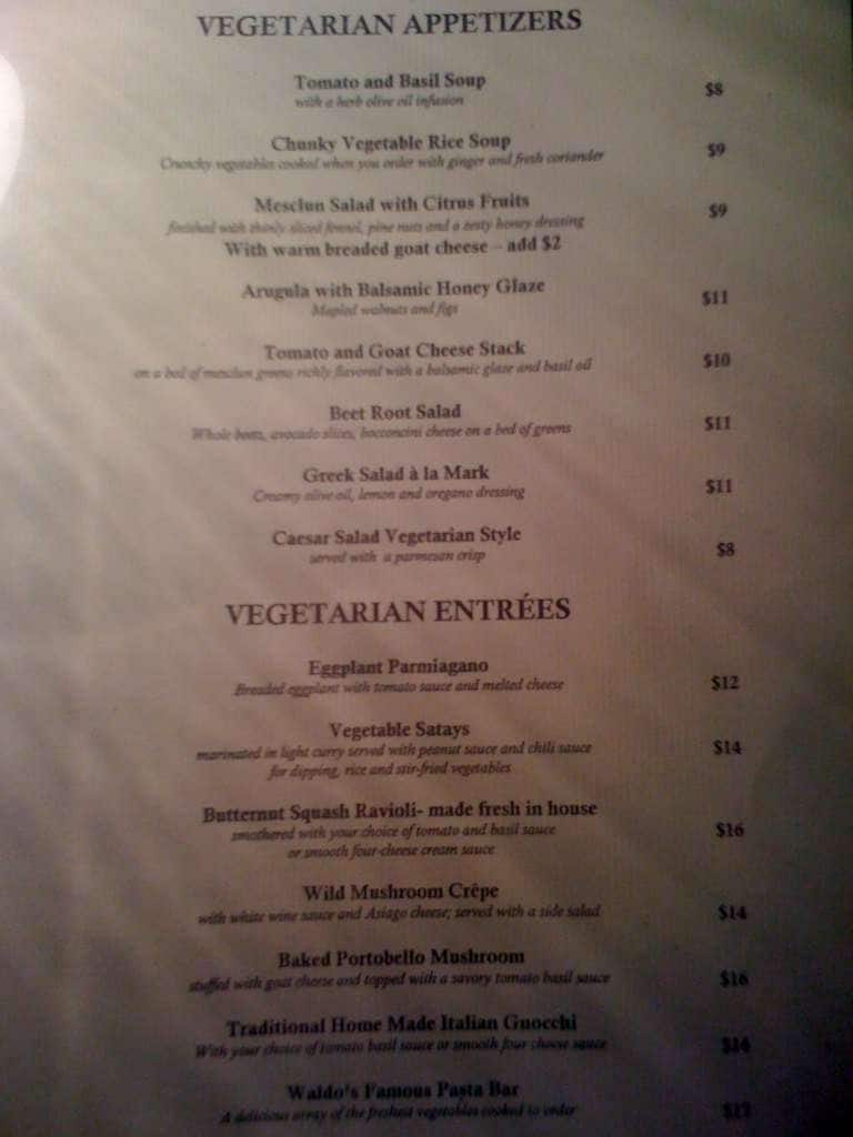 Menu of Waldo’s on King photo3