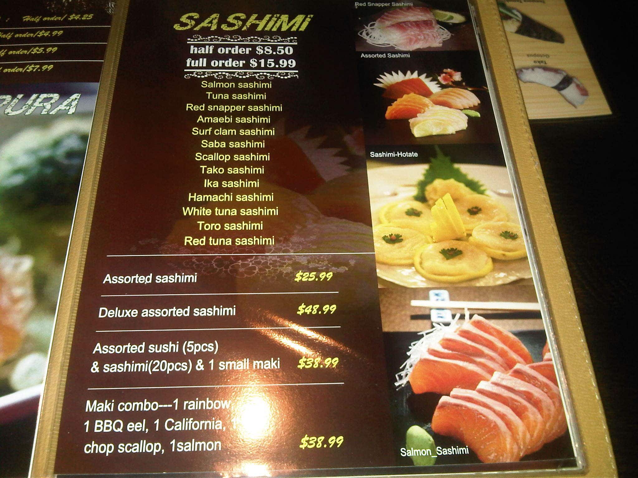 Menu of Sakana photo4