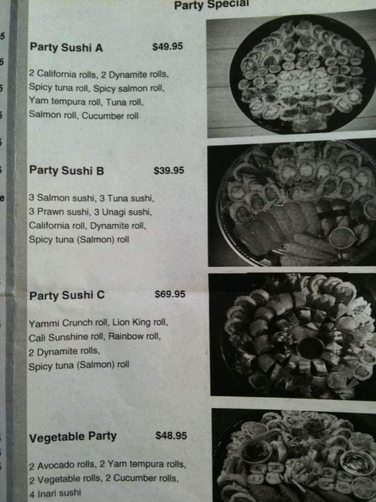 Menu of Sushi & Co. photo11