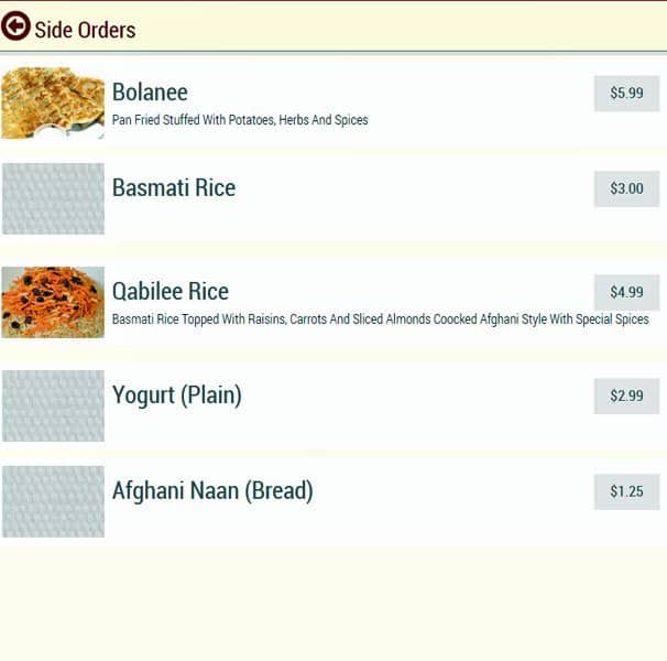 Menu of Pamier Kabob photo7