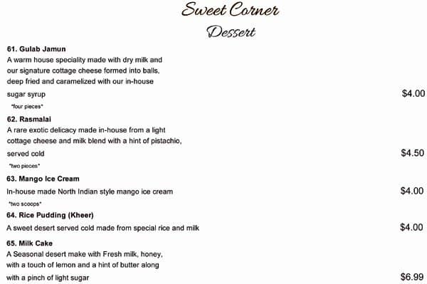 Menu of King Mahal Restaurant photo10