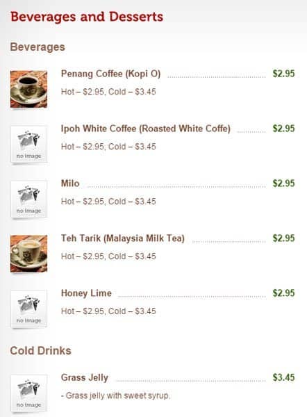 Menu of Ipoh Malay Cuisine photo11