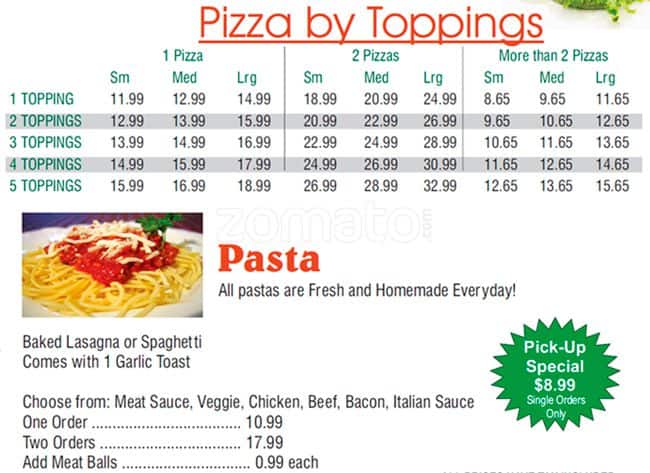 Menu of Pizza Express photo5